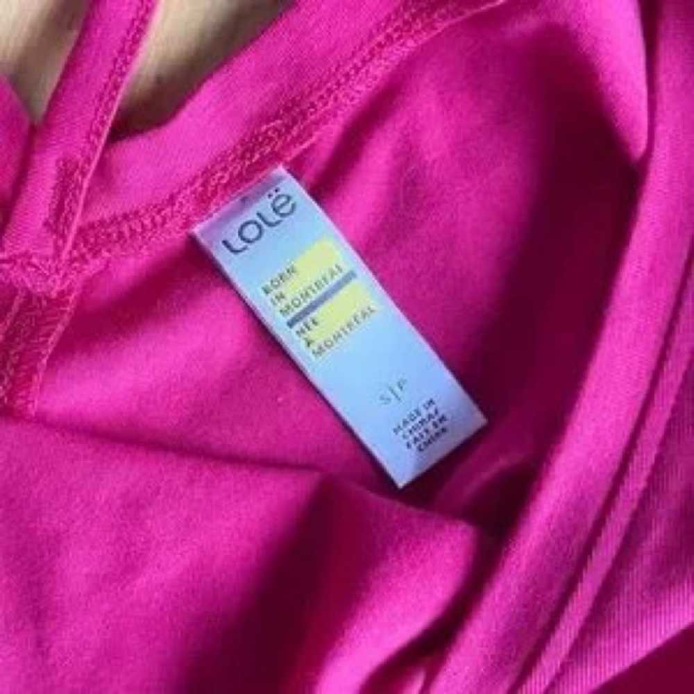 Women’s Fuchsia 3/4 Sleeve Bodycon Dress - Picture 4 of 4